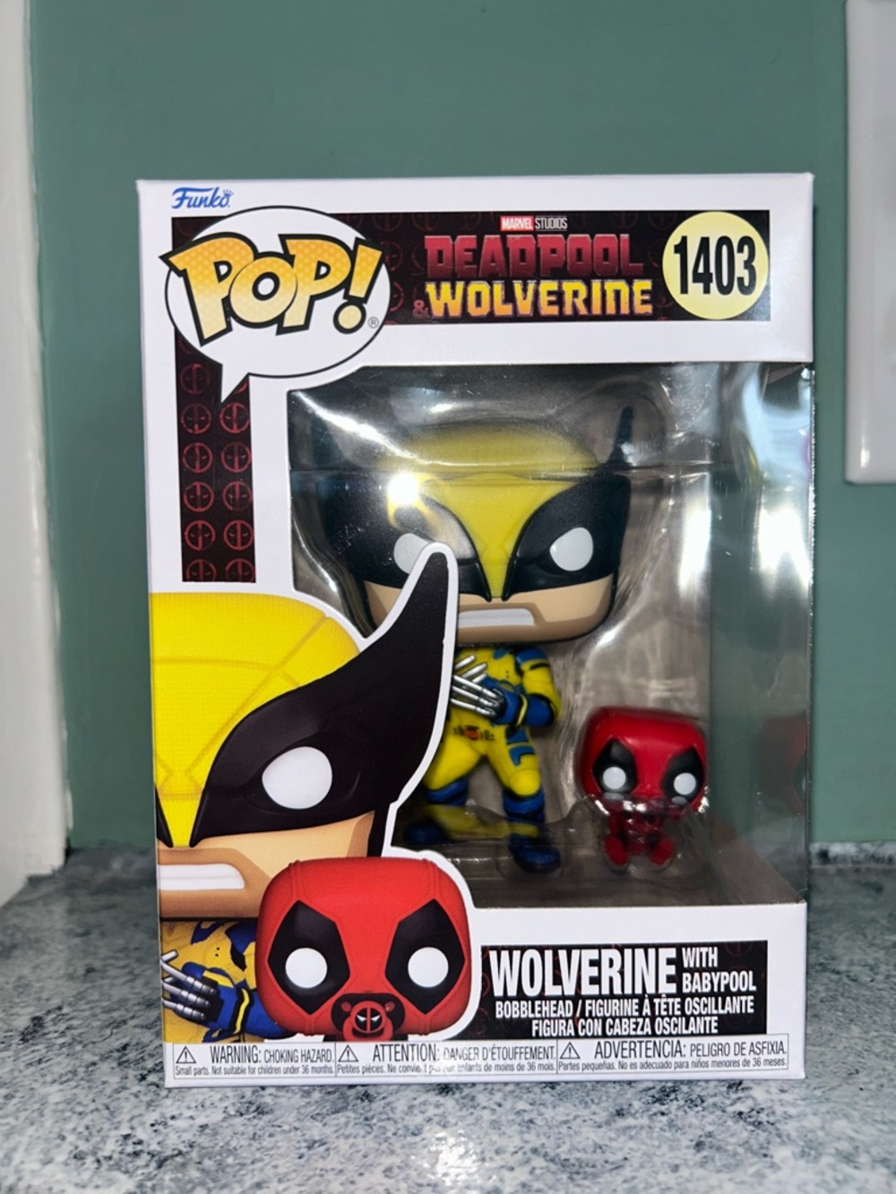 Funko Pop! Wolverine with Babypool #1403